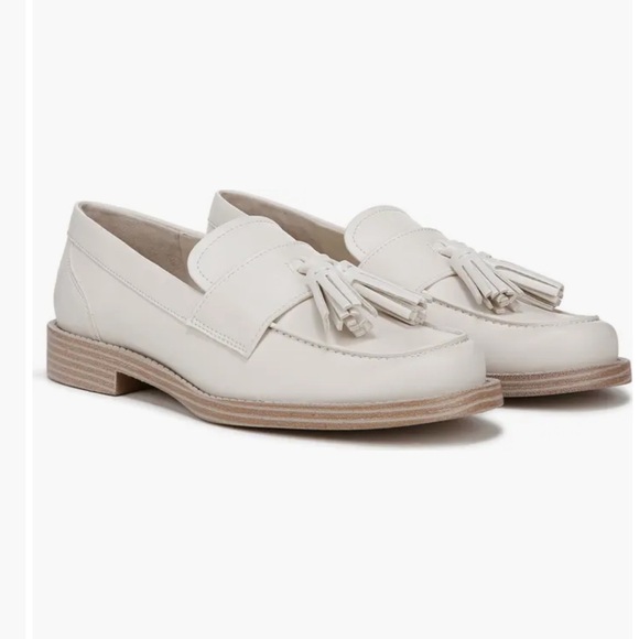 Franco Sarto Lucia Tassel Loafer in warn white 8 - Picture 1 of 10